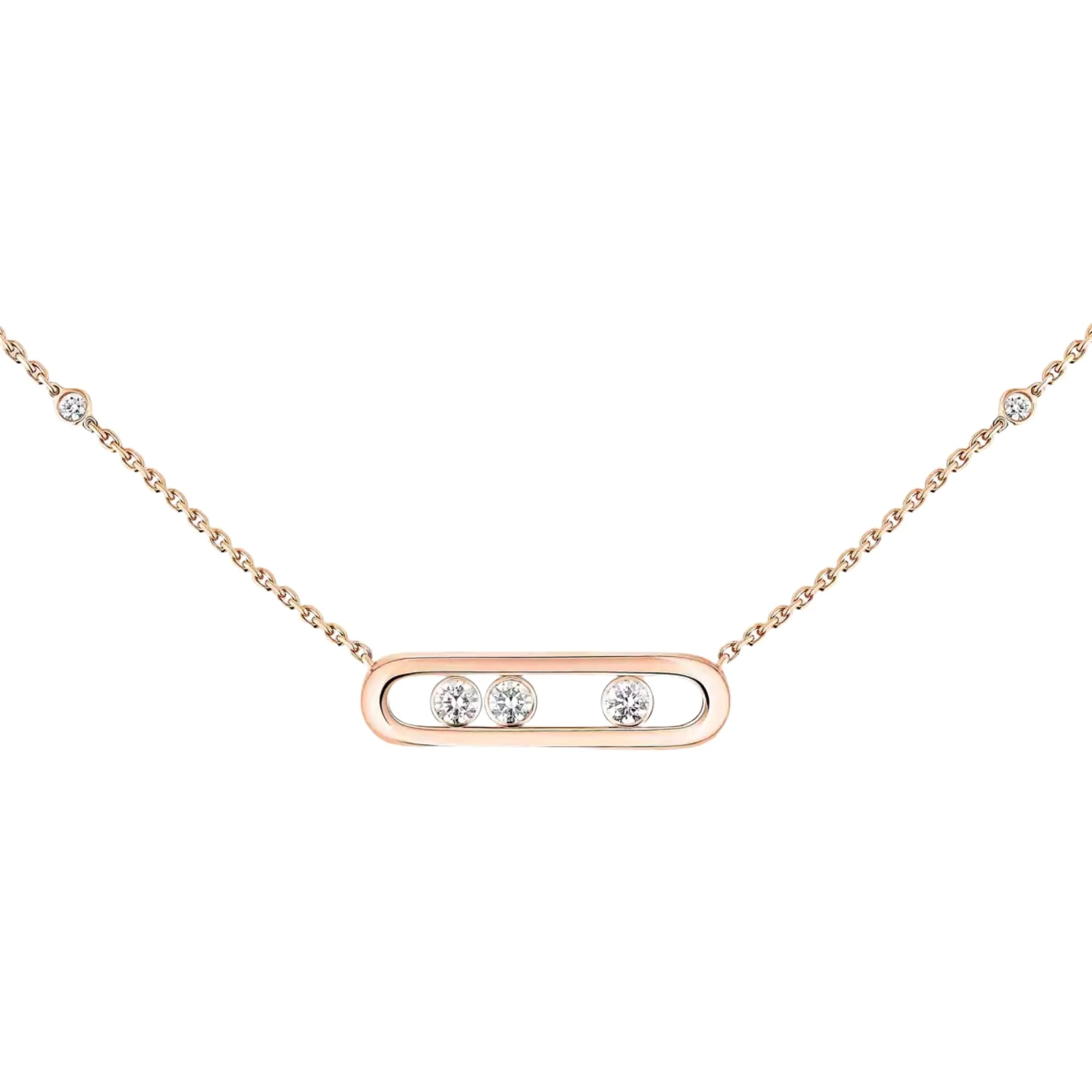 Baby Move Diamond Necklace - Image 5