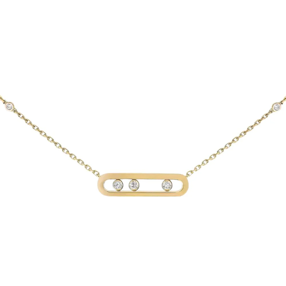 Baby Move Diamond Necklace - Image 6