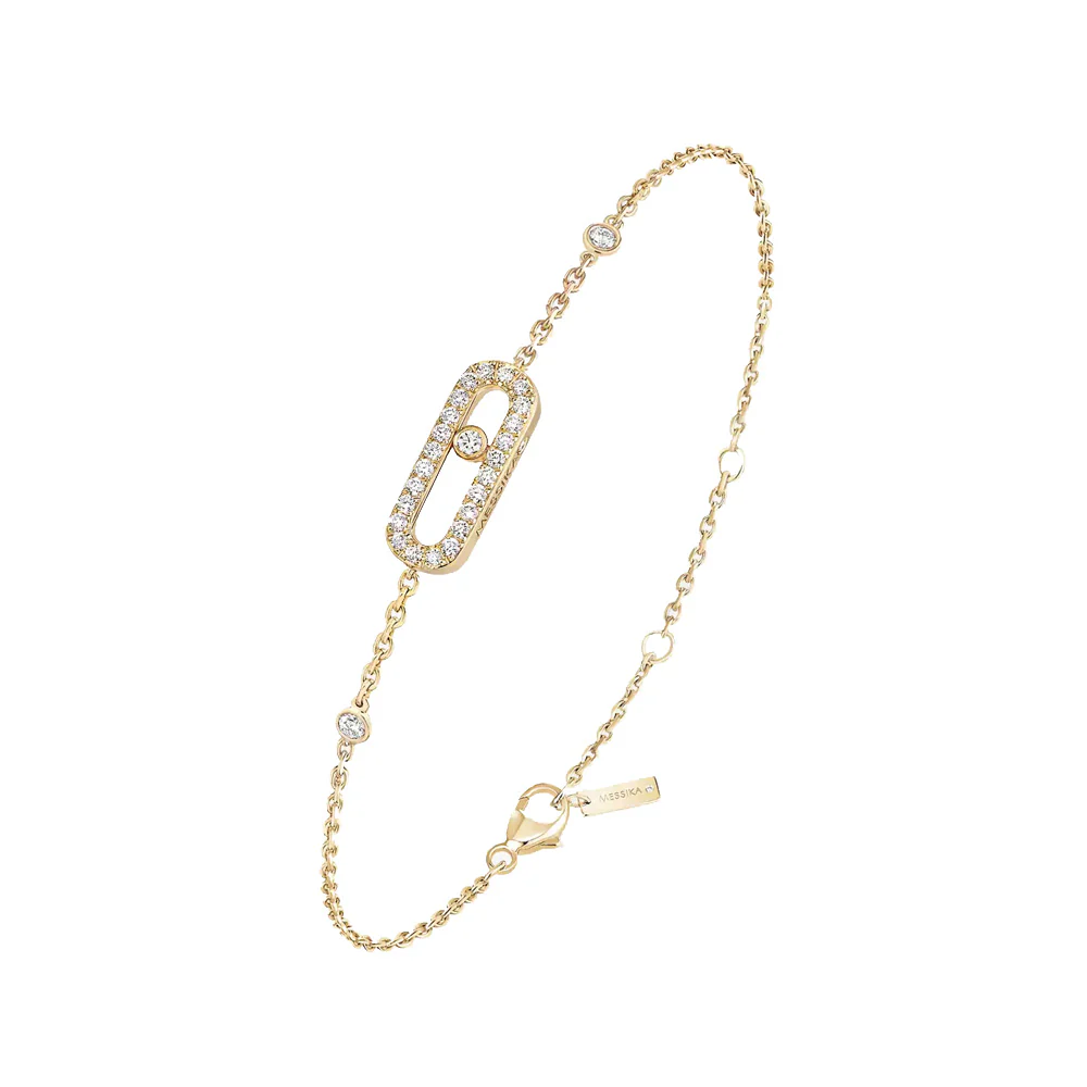 Move Uno Pave Diamond Bracelet - Image 4