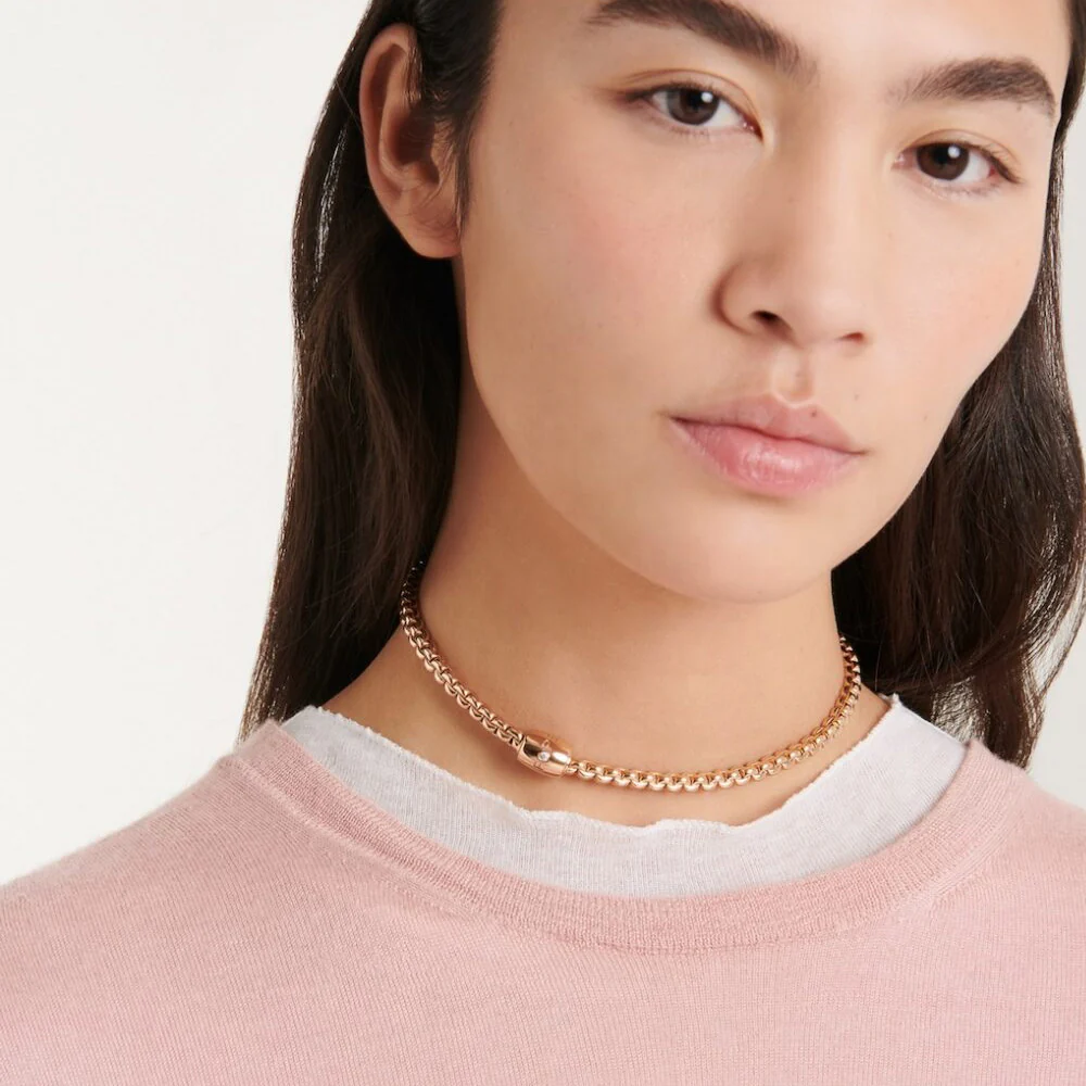 Thick Eka Flex'It Necklace With Ornamental Clasp - Image 2