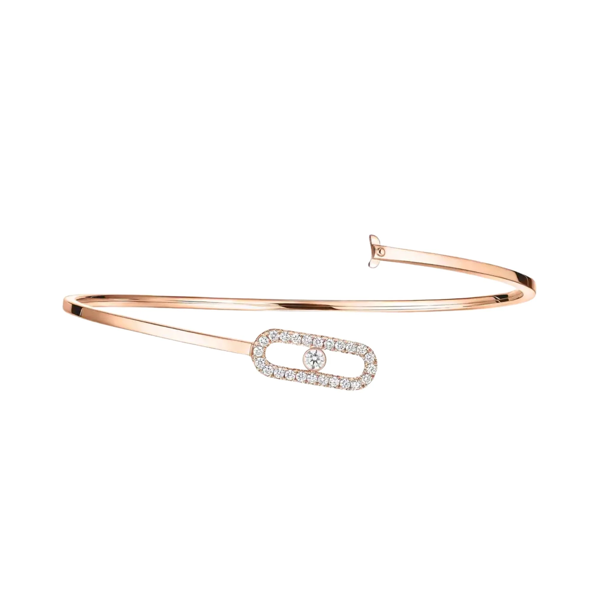 Small Move Uno Pave Flex Bangle - Image 10