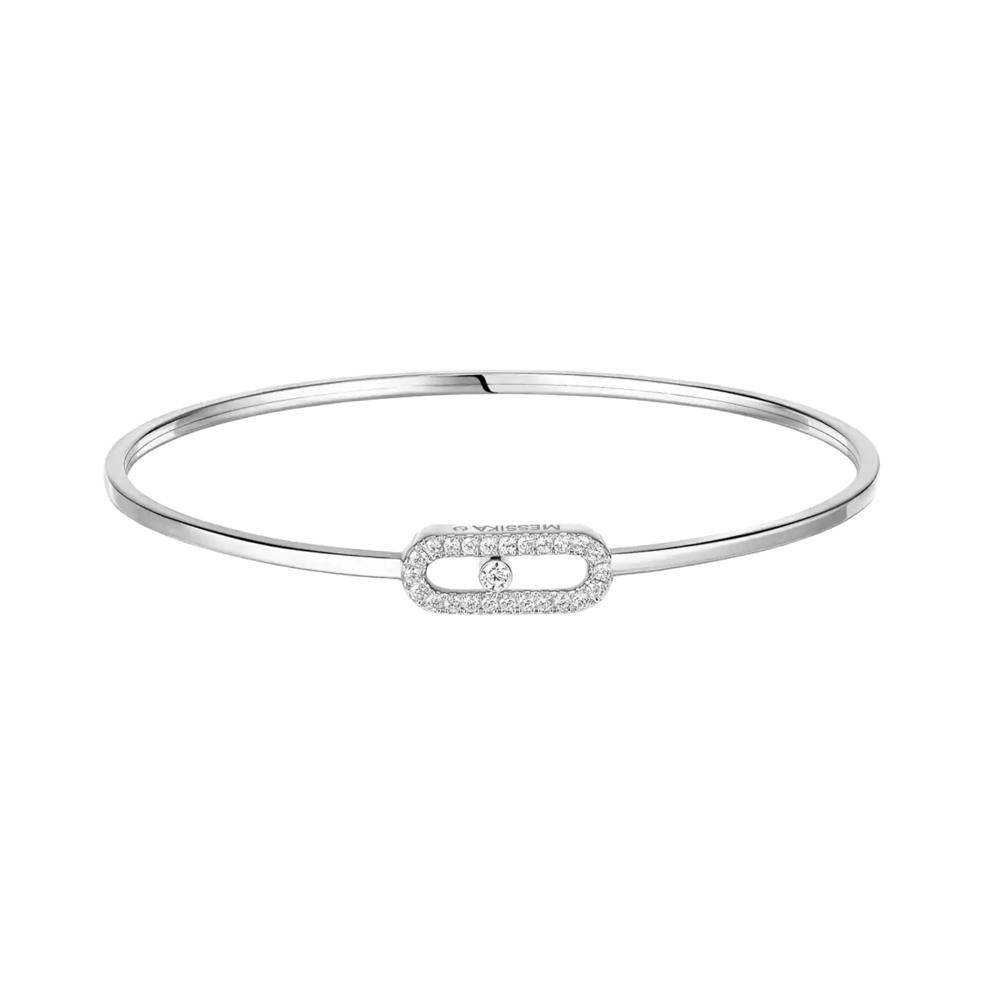 Small Move Uno Pave Flex Bangle - Image 11