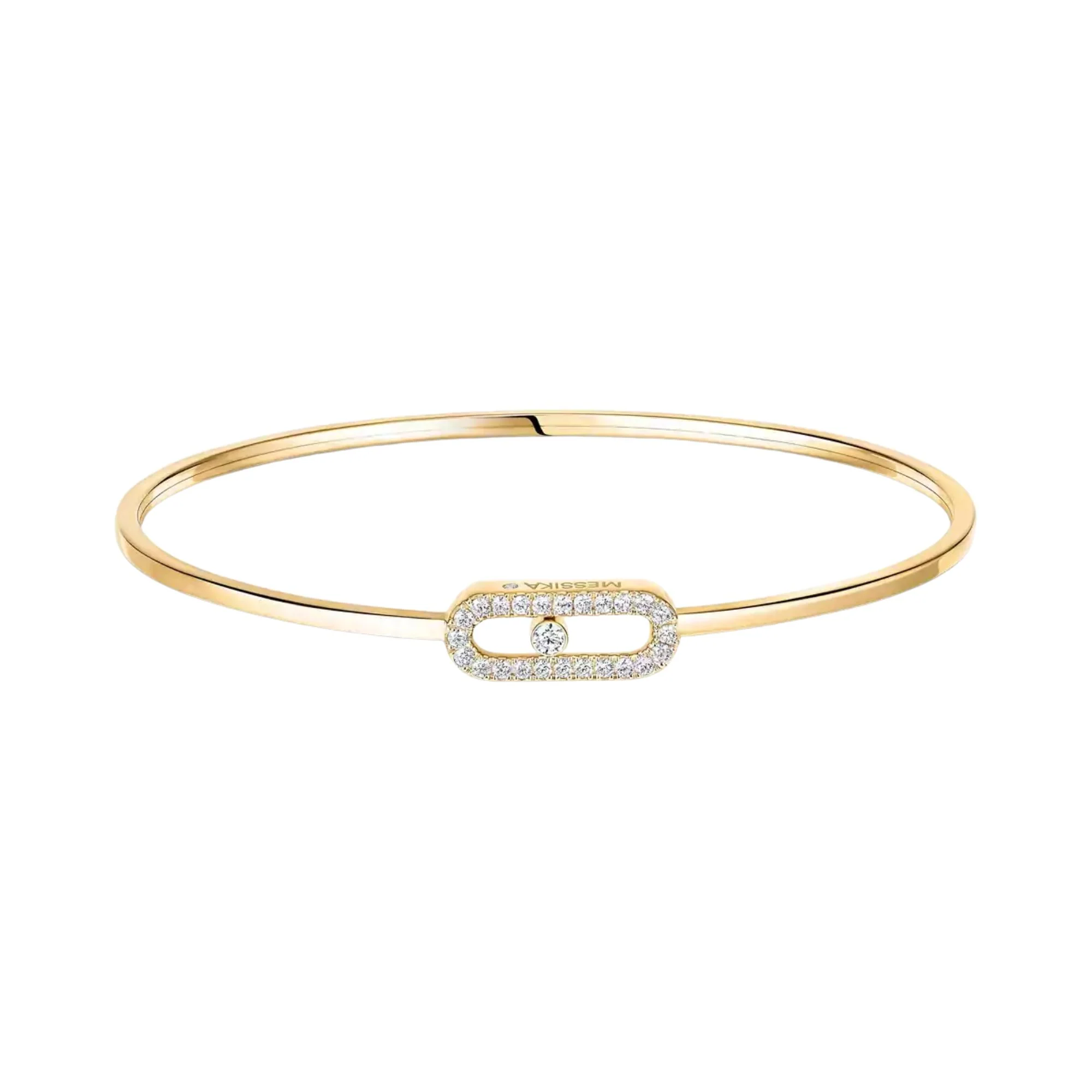 Small Move Uno Pave Flex Bangle - Image 2