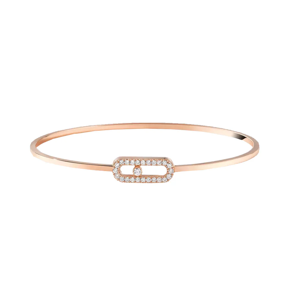 Small Move Uno Pave Flex Bangle - Image 5