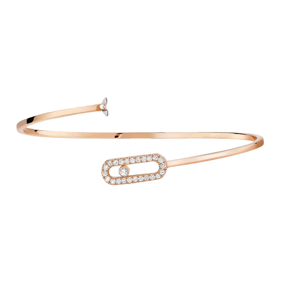 Small Move Uno Pave Flex Bangle - Image 6