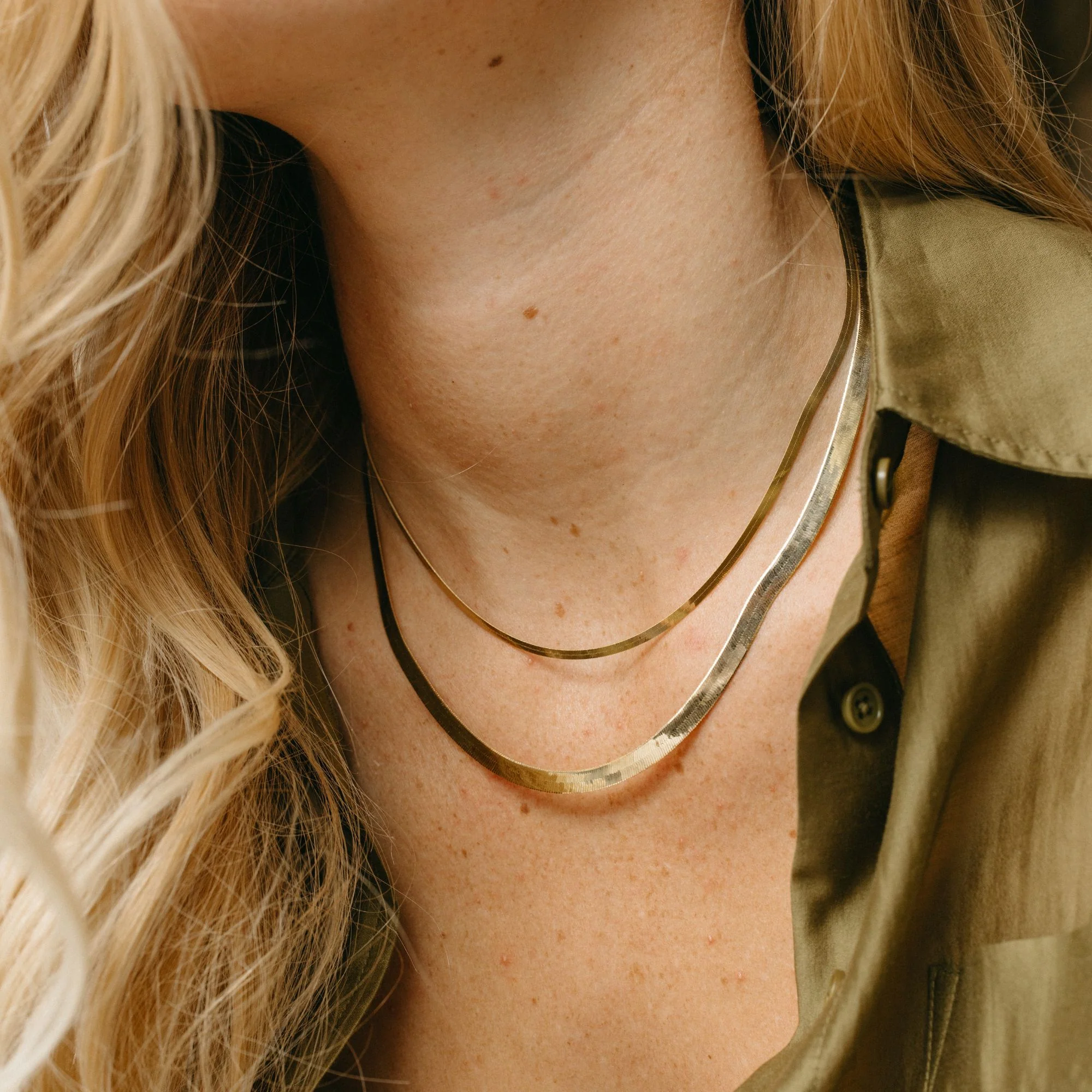 2.7mm Herringbone Chain - Image 2