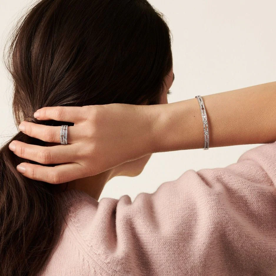 Pulse Pavé Diamond Bracelet - Image 3