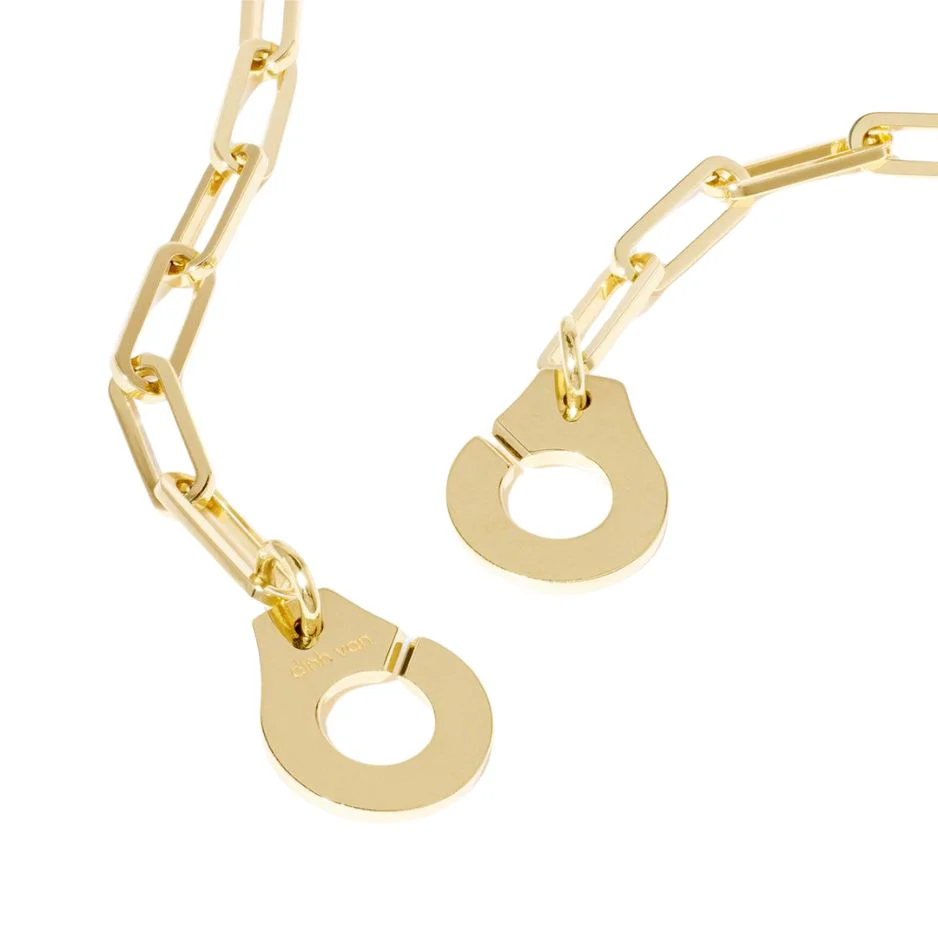 Menottes Paperclip Chain Necklace - Image 3