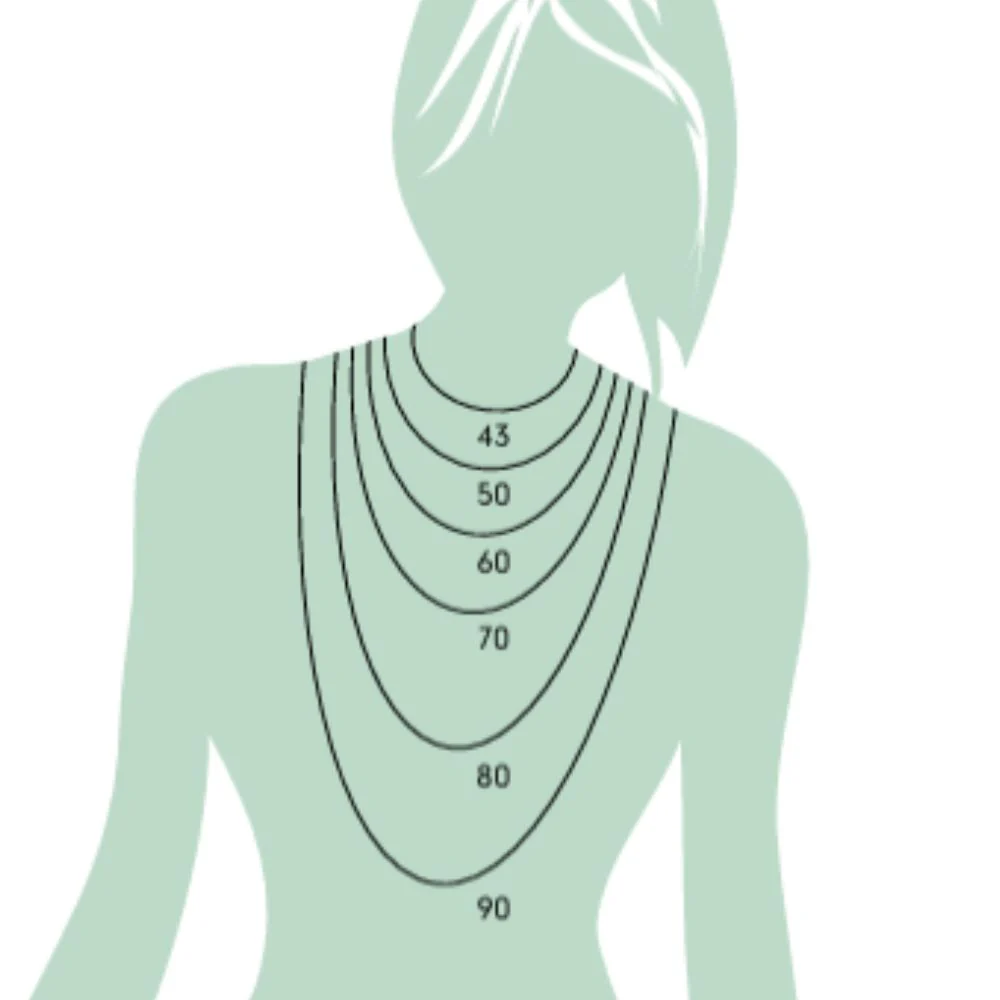 Eka Necklace with Pave Diamond Rondelle - Image 7
