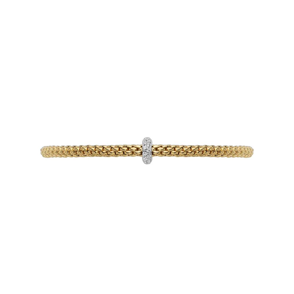 Prima Flex'It  Bracelet with Pave Diamond Rondelle - Image 6
