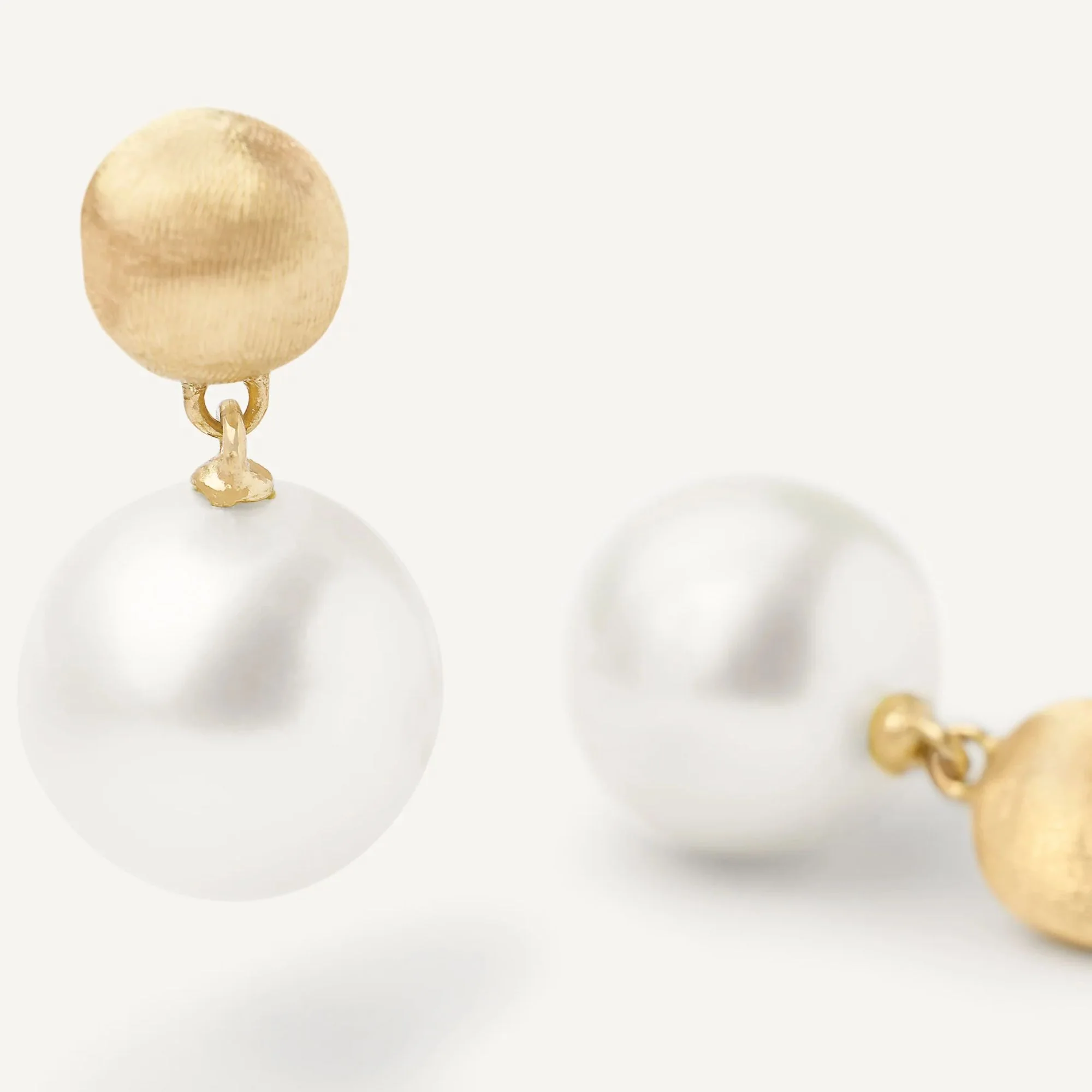 Africa Collection Pearl Drop Earrings - Image 3