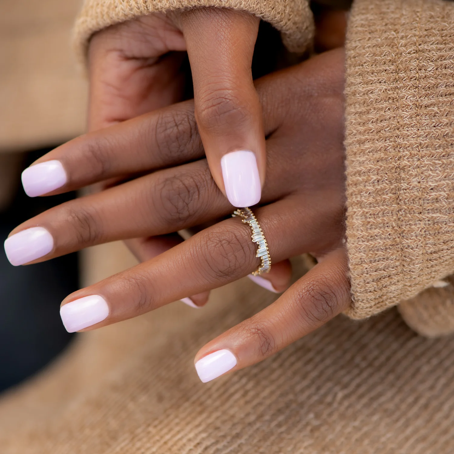 Cityscape Eternity Ring with Needle Baguette Diamonds - Image 5