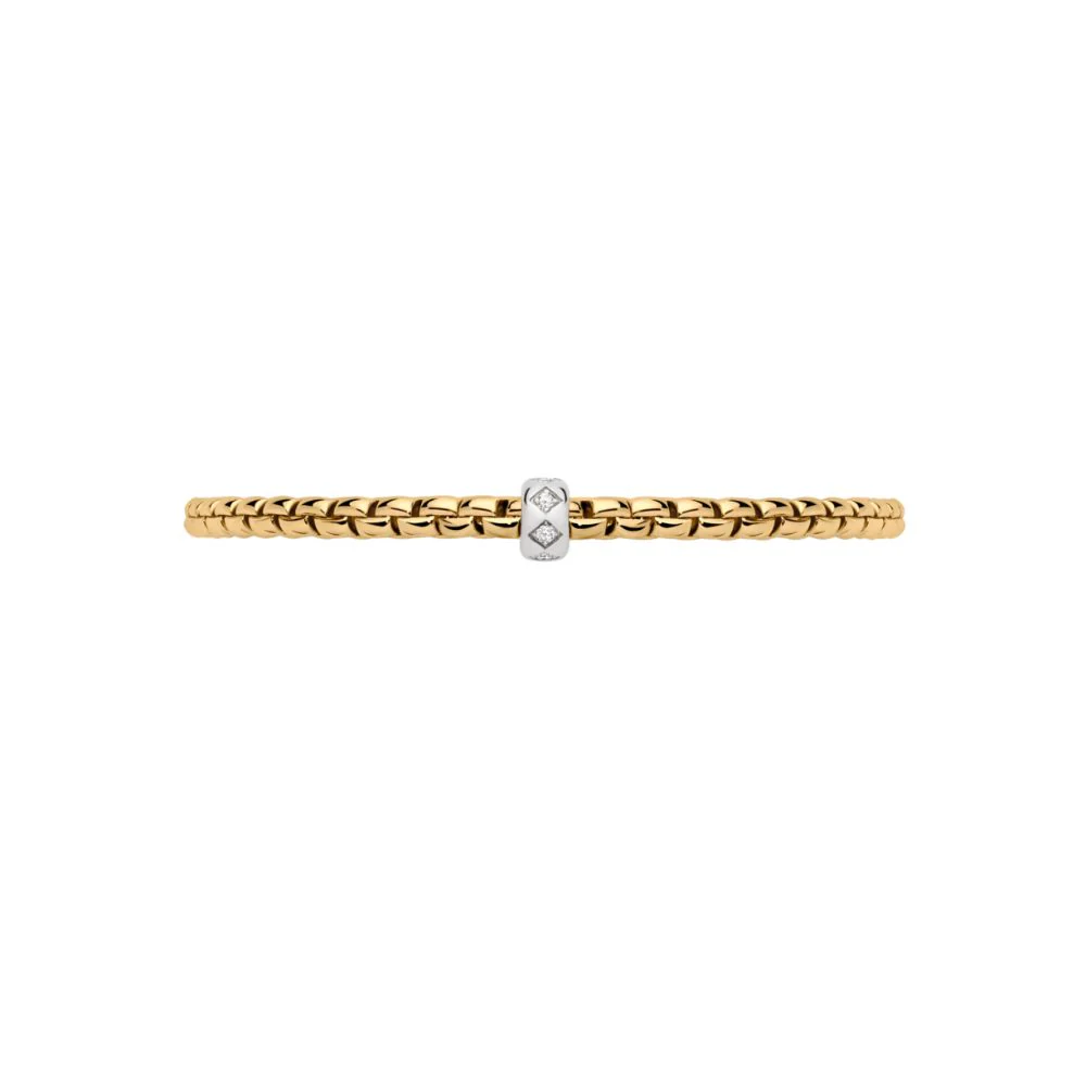 Eka Flex'It Bracelet with Rhombus-Set Diamond Rondelle - Image 3