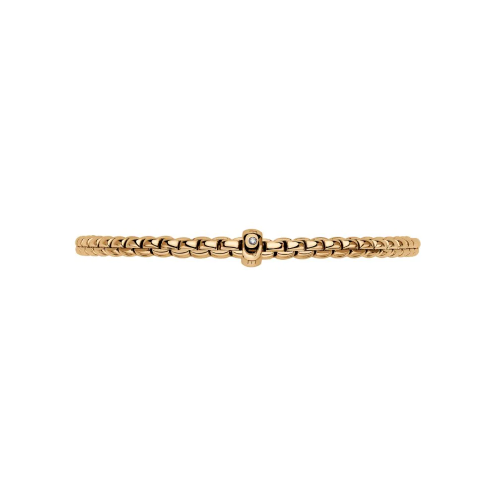 Eka Flex'it Bracelet With White Diamond Rondelle - Image 4