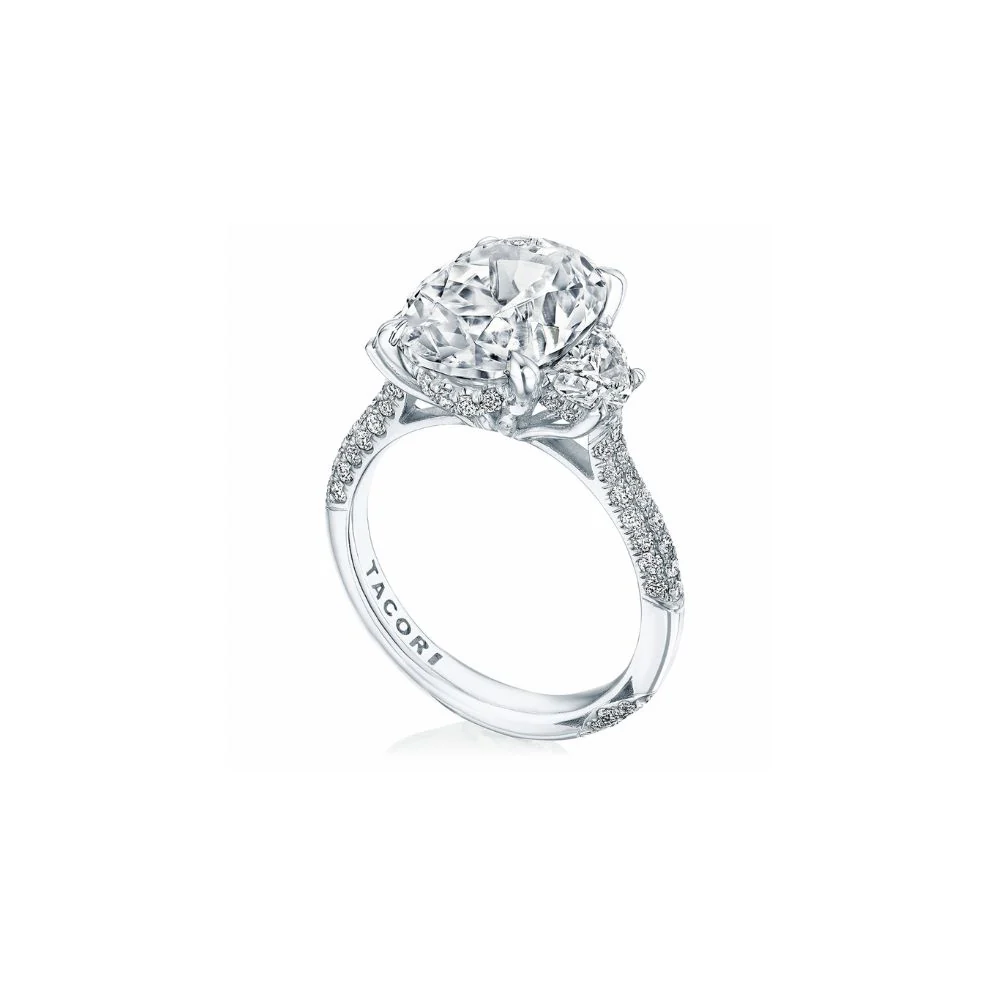 Founder's Collection Three Stone Engagement Ring - Image 2