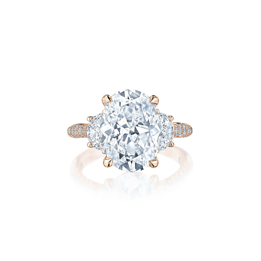 Founder's Collection Three Stone Engagement Ring - Image 4
