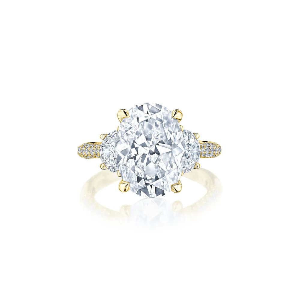 Founder's Collection Three Stone Engagement Ring - Image 5