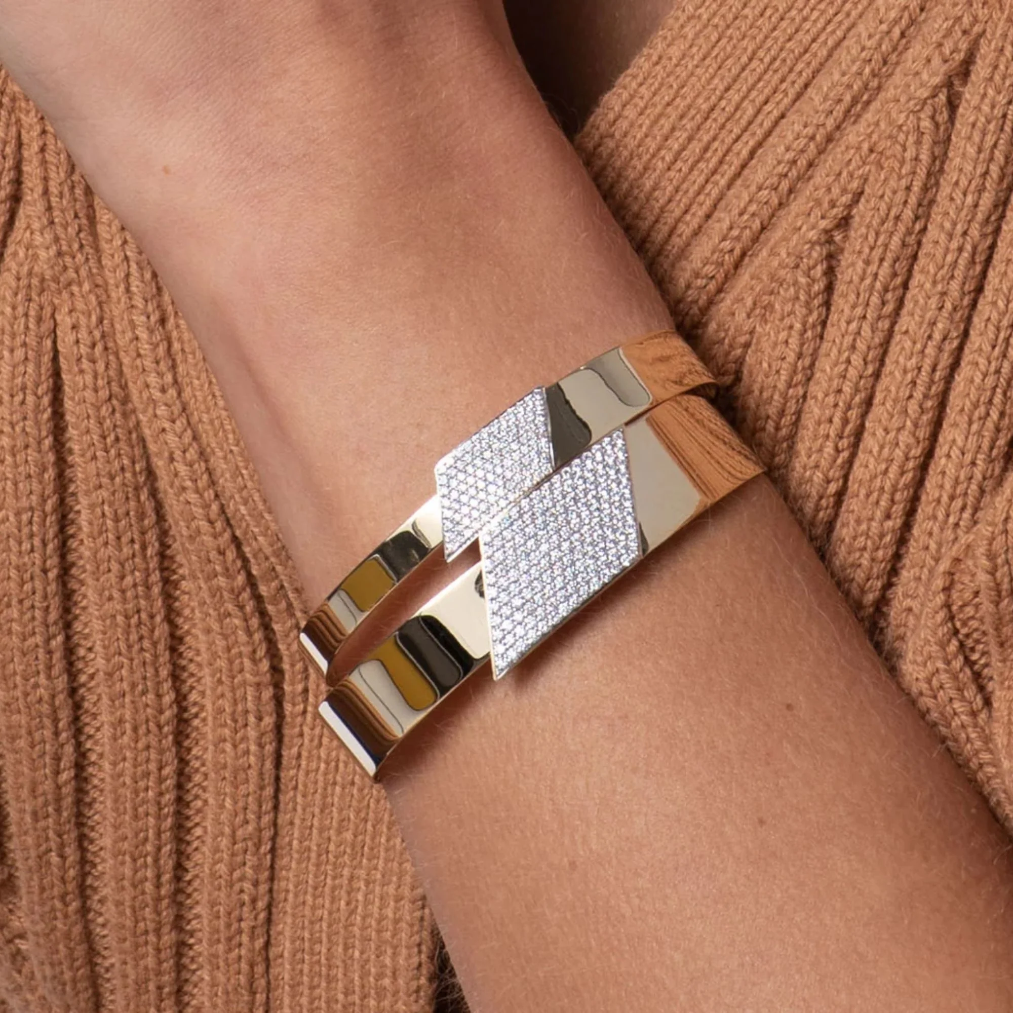 Graduated Angle Love Always Bracelet - Image 2