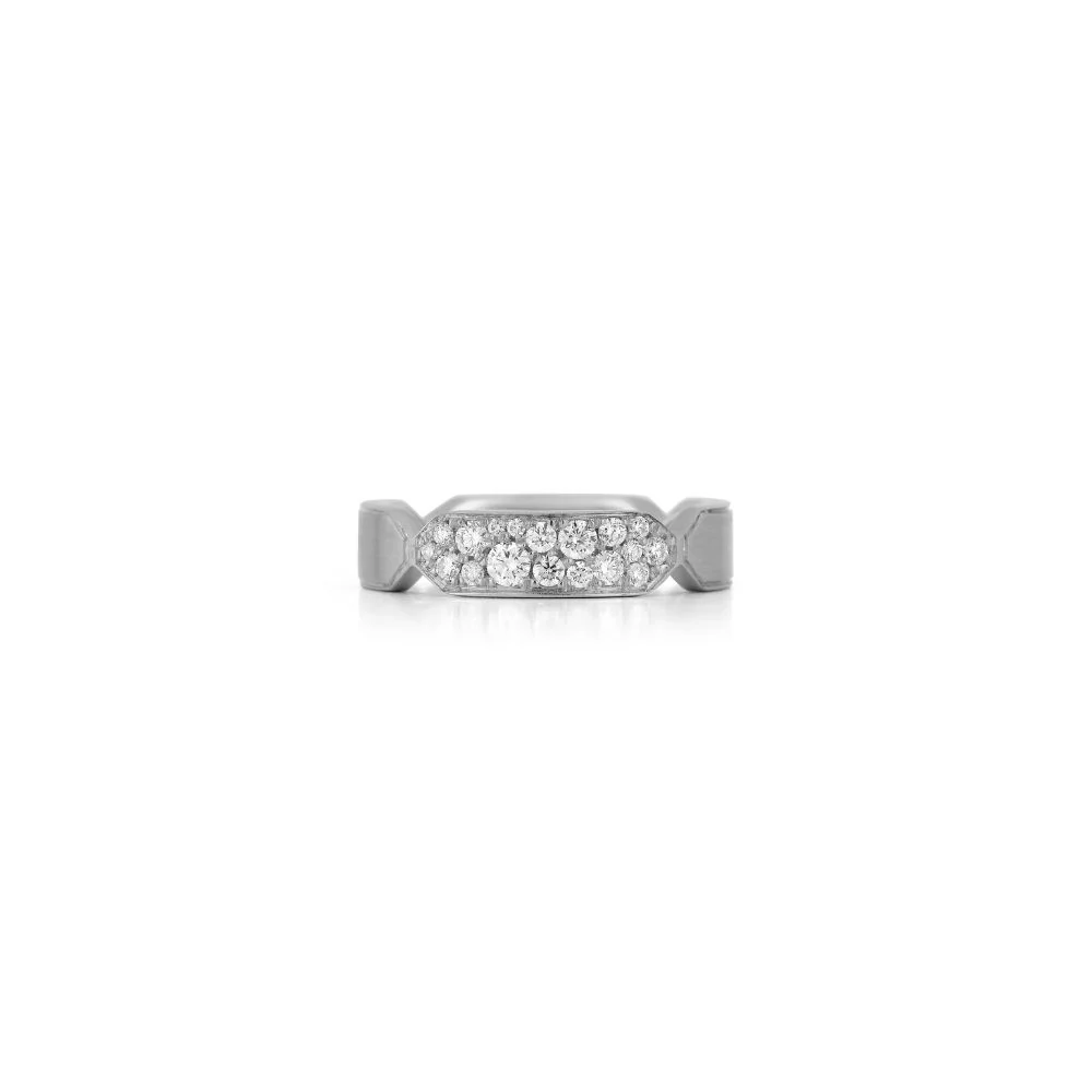 Diamond Billie Stacking Ring - Image 2