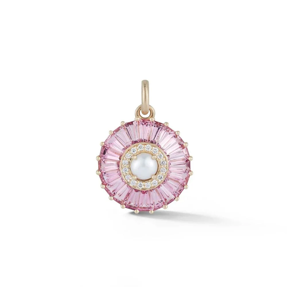Emily Gemstone & Pearl Charm - Image 3