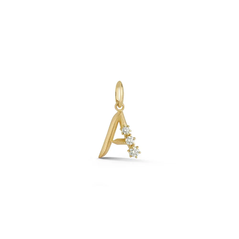 Diamond Letter Charm - Image 5