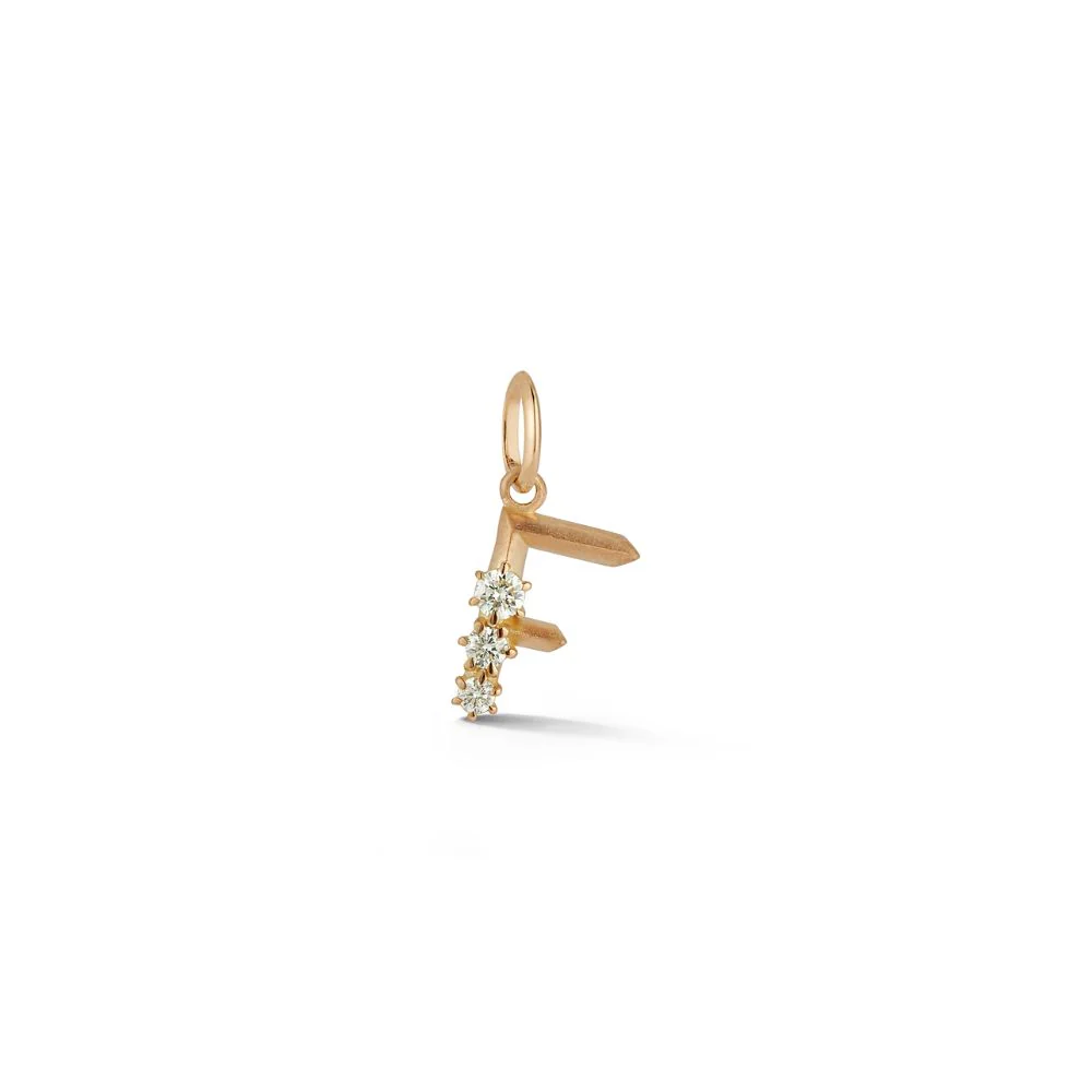 Diamond Letter Charm - Image 7