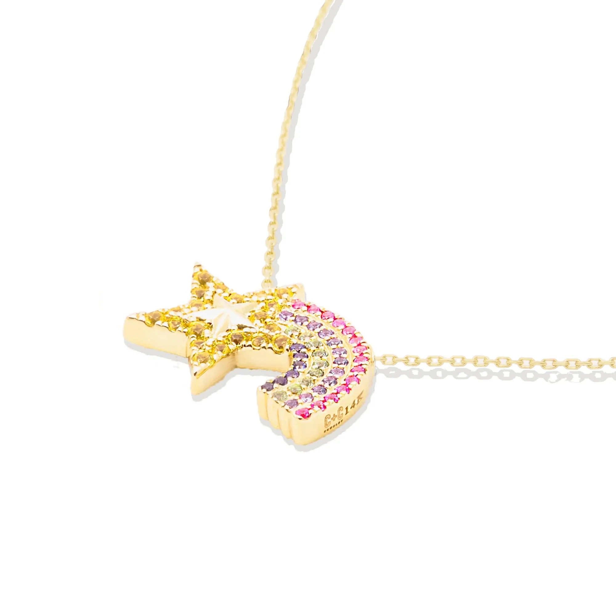 Juju Shooting Star Charm Necklace - Image 3