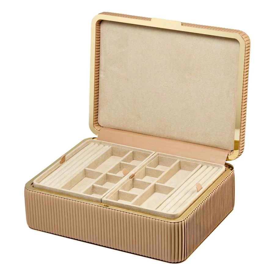 The Large Bella Jewelry Box in Mocha - Image 3