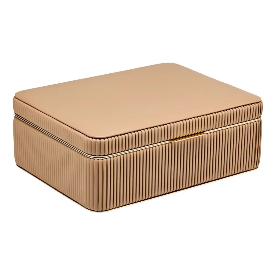The Large Bella Jewelry Box in Mocha - Image 5
