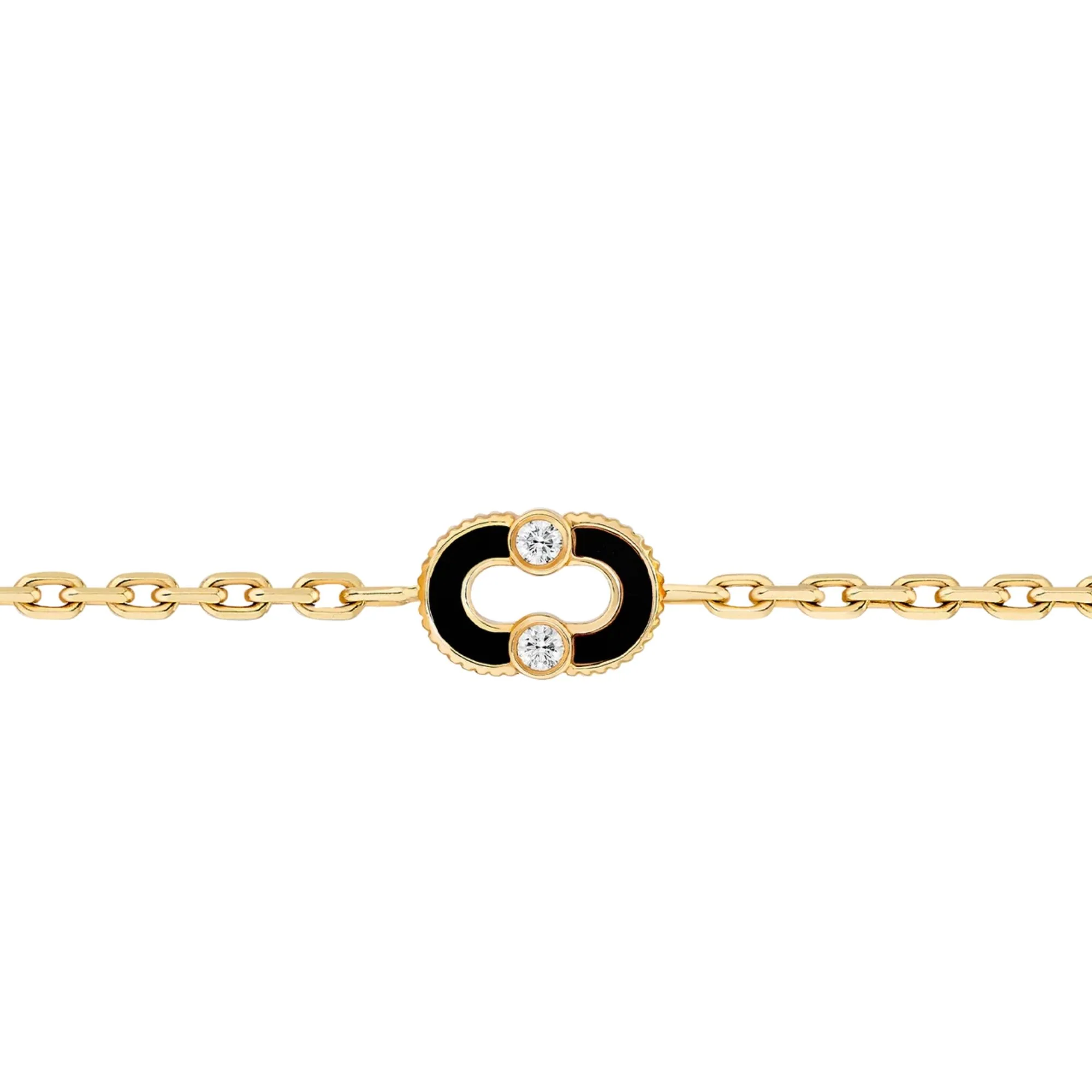 Magnetic Diamond & Stone Inlay Bracelet - Image 6