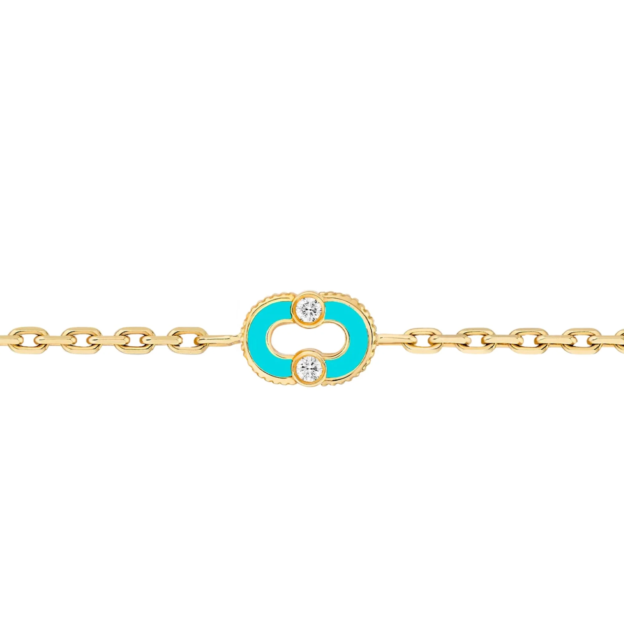 Magnetic Diamond & Stone Inlay Bracelet - Image 8