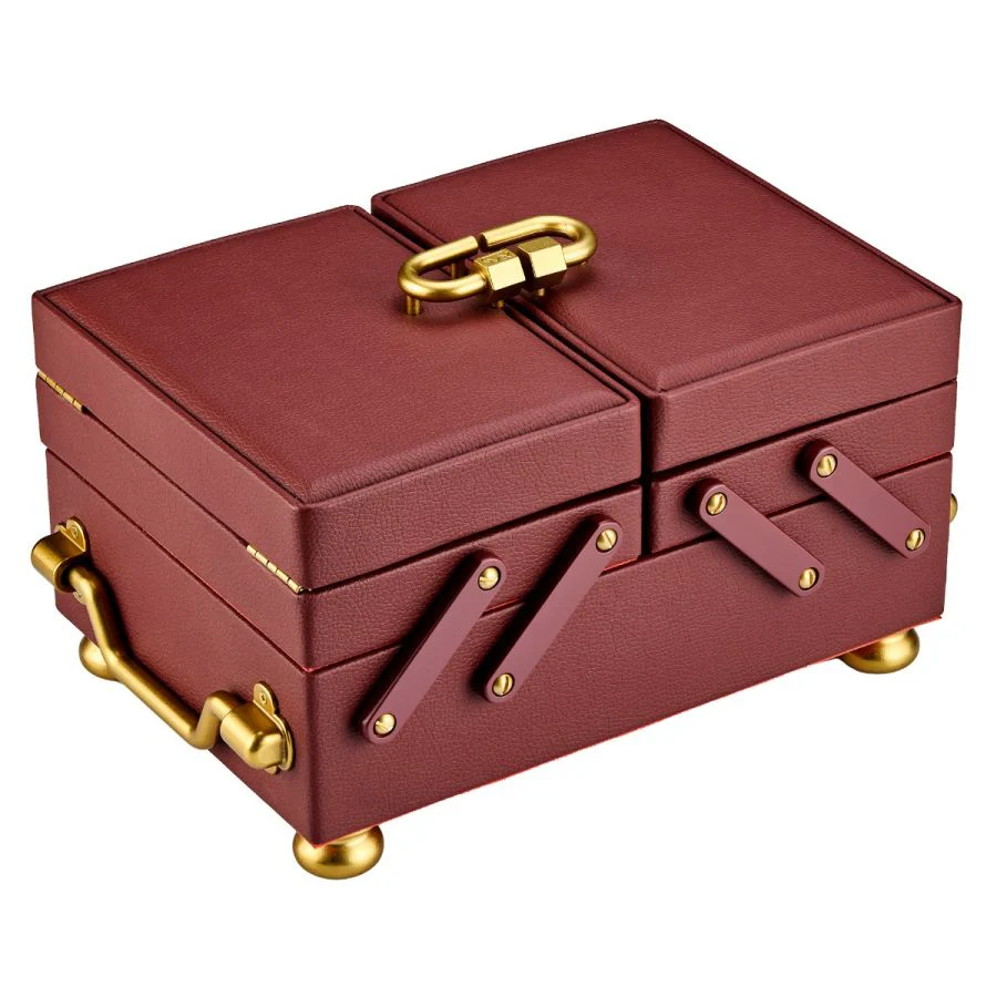 Marla Aaron Burgundy Baby Everything Jewelry Box - Image 5