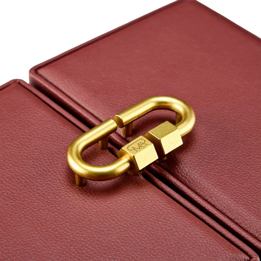 Marla Aaron Burgundy Baby Everything Jewelry Box - Image 6