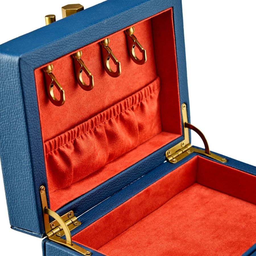 Marla Aaron Navy Baby Everything Jewelry Box - Image 5