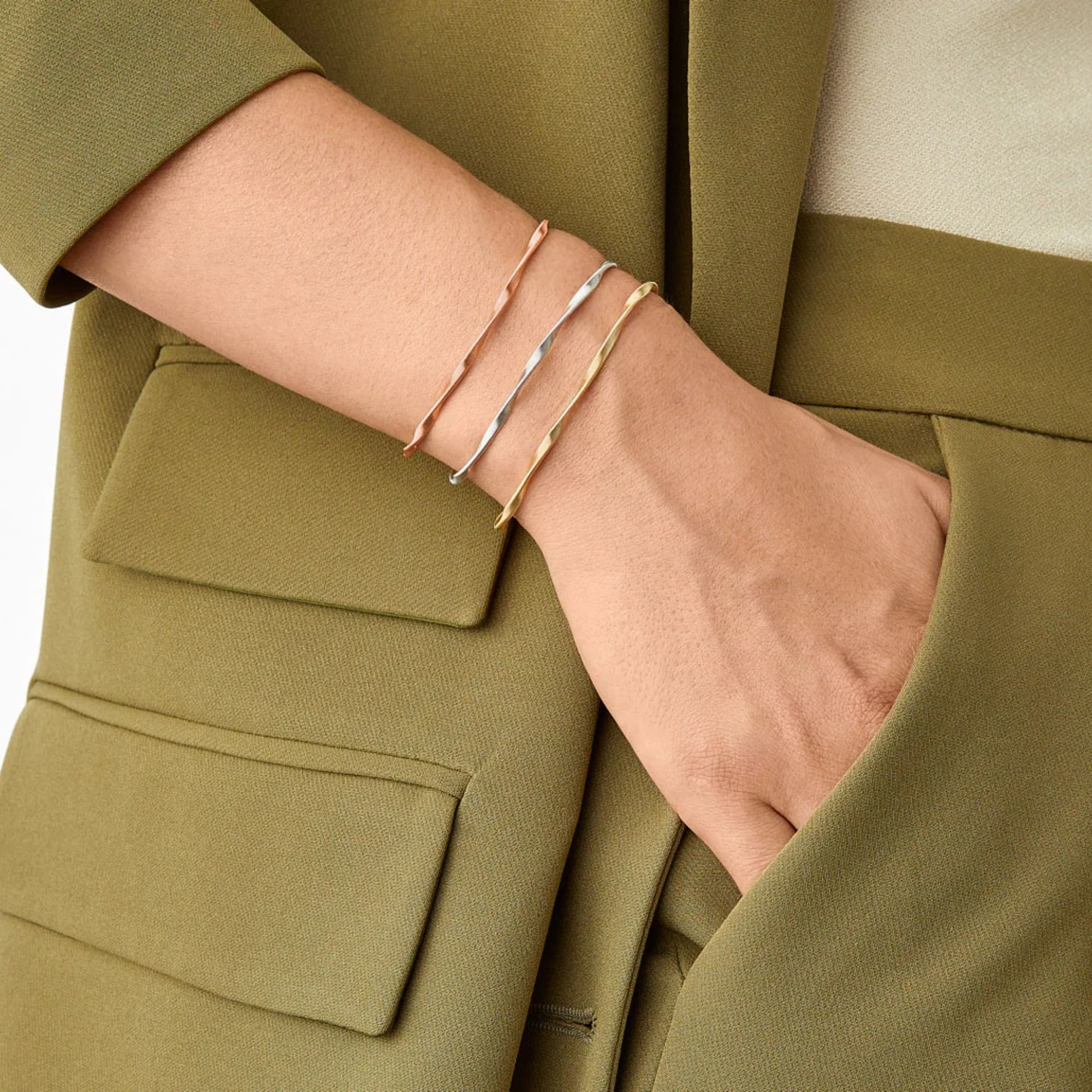 Marrakech Collection Twisted Coil Bracelet - Image 2