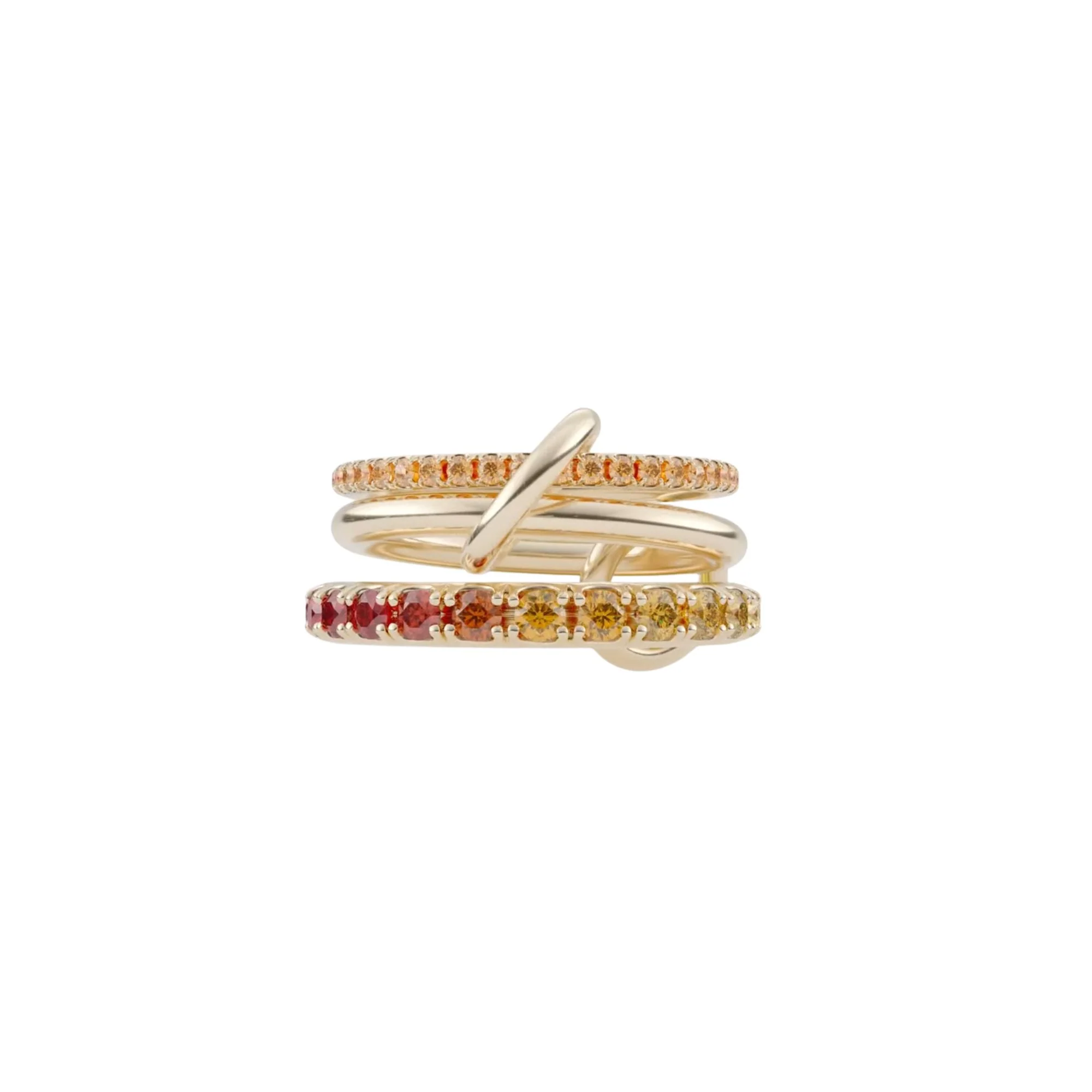 Norah Orange Ombré Ring - Image 4