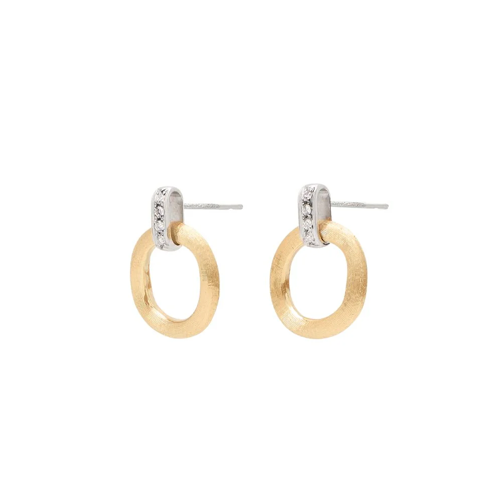 Jaipur Collection Stud Drop Diamond Earrings - Image 3