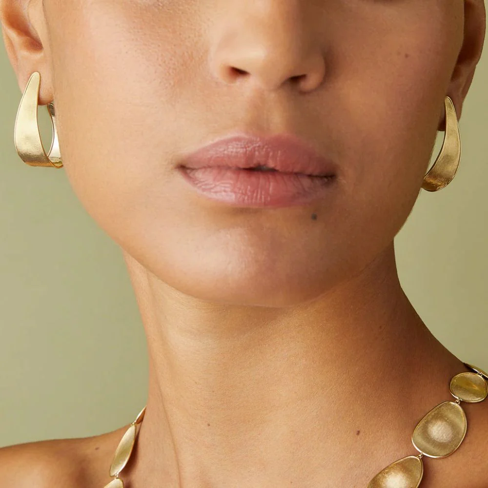 Lunaria Collection Hoop Earrings - Image 2