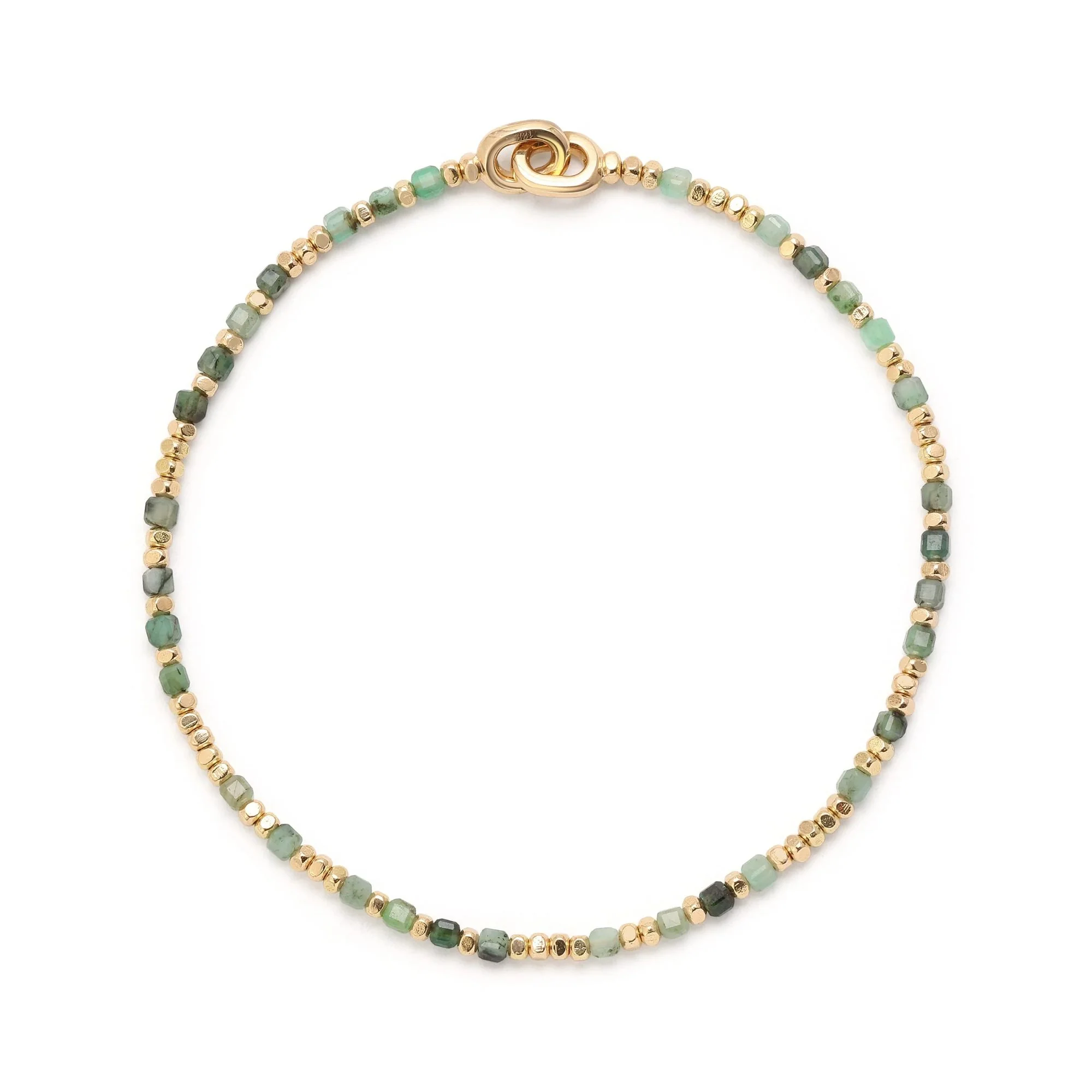 Percep Bracelet with Emeralds - Image 2