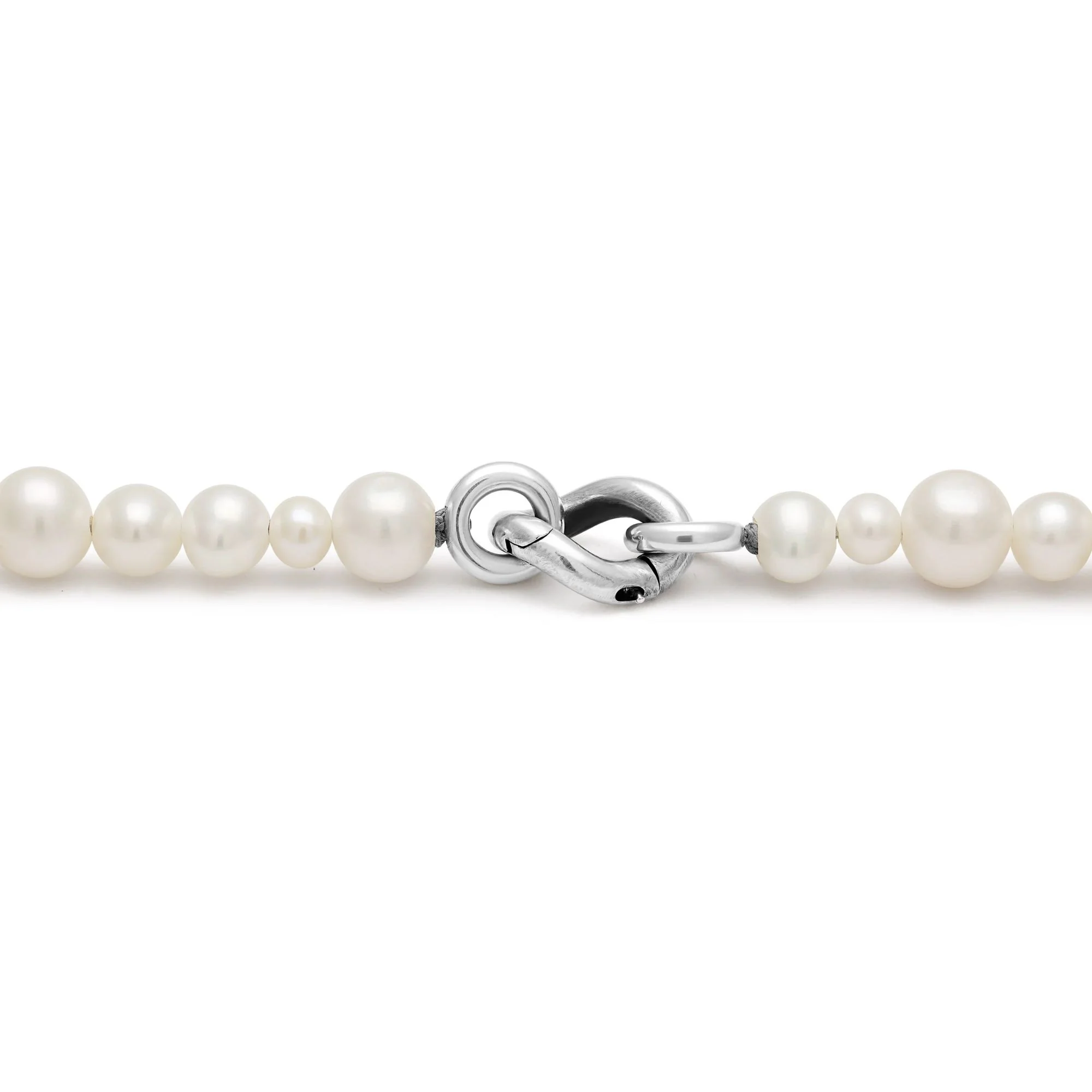 Perlina White Pearl Necklace - Image 2