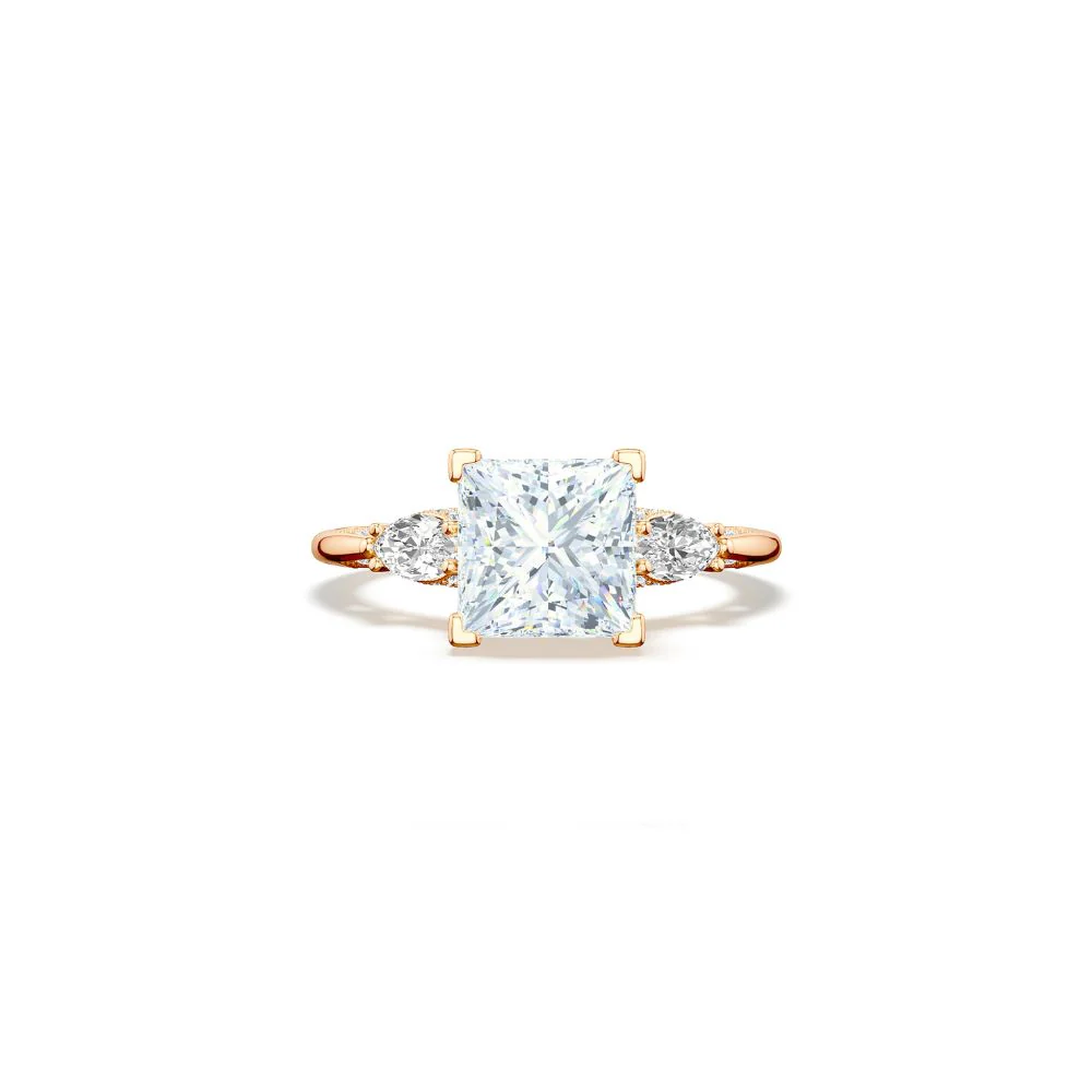 Simply TACORI Three Stone Engagement Ring - Image 11