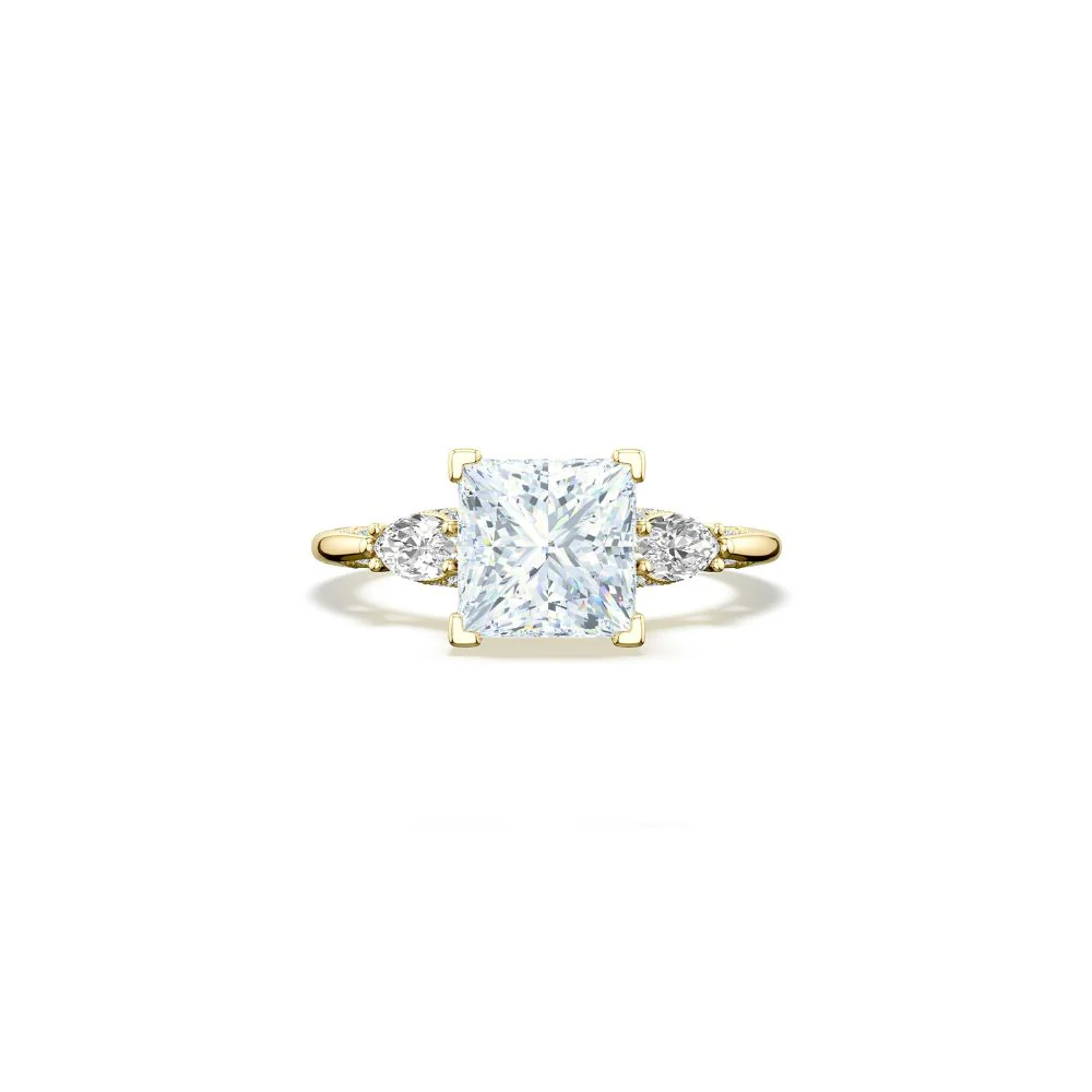 Simply TACORI Three Stone Engagement Ring - Image 12