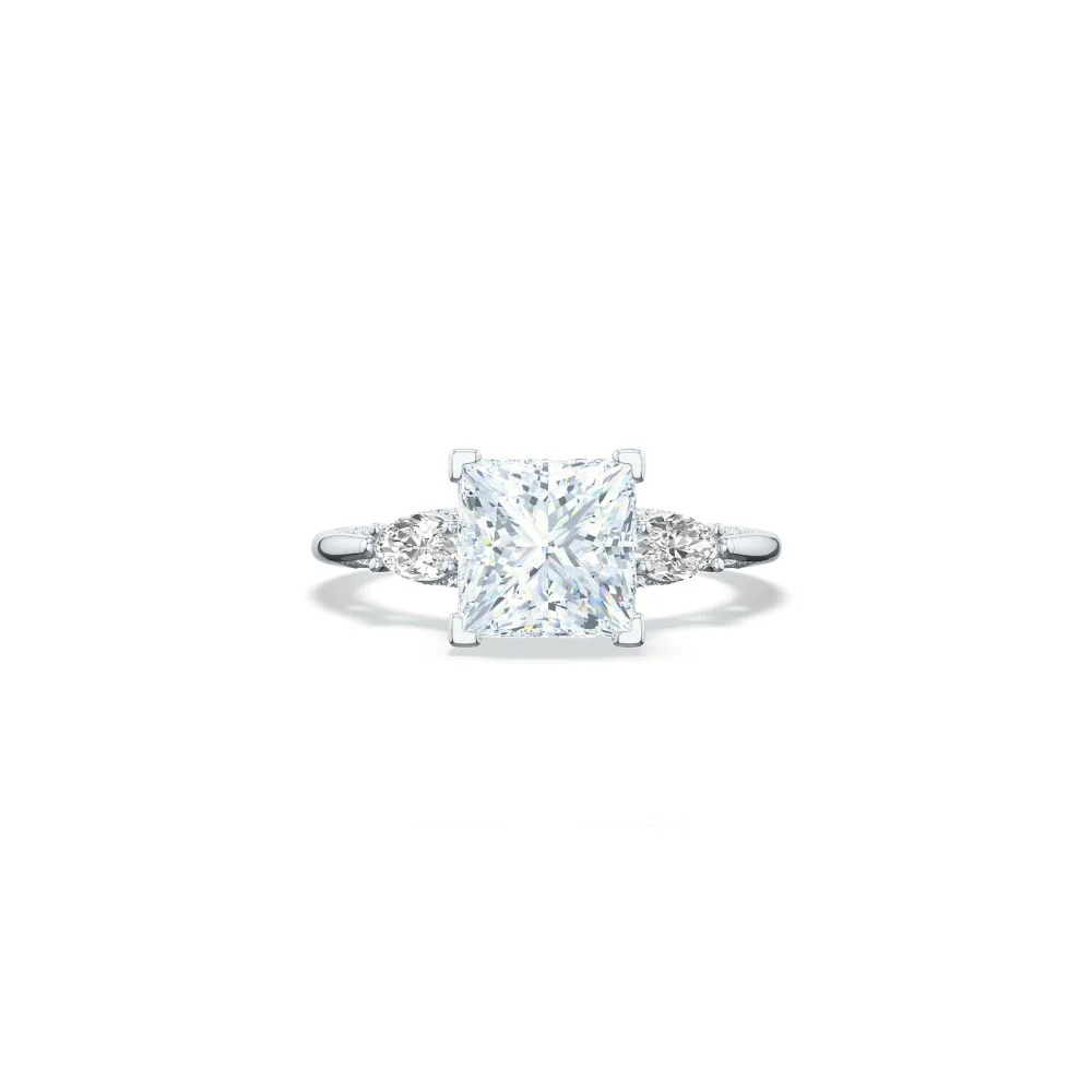 Simply TACORI Three Stone Engagement Ring - Image 13