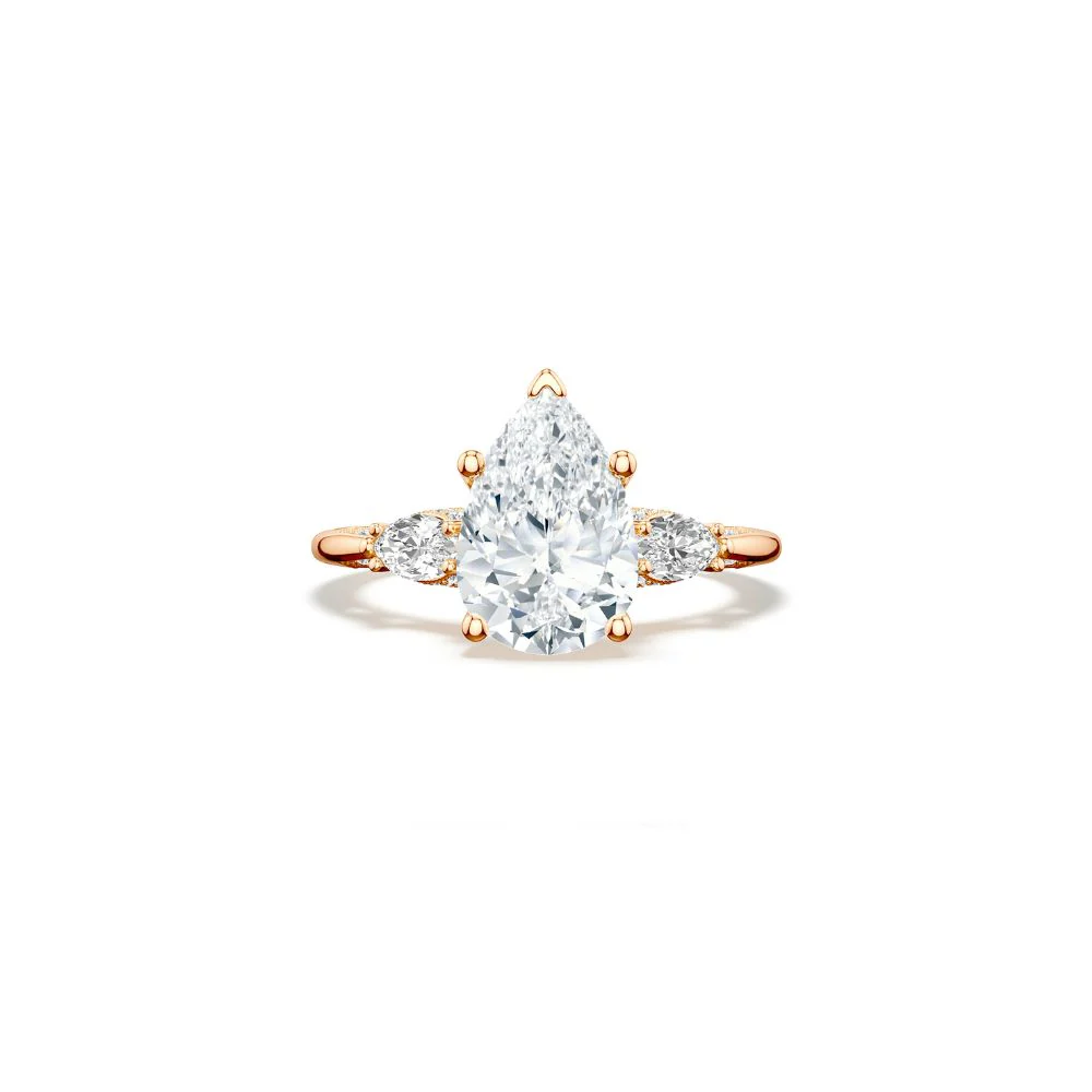Simply TACORI Three Stone Engagement Ring - Image 16