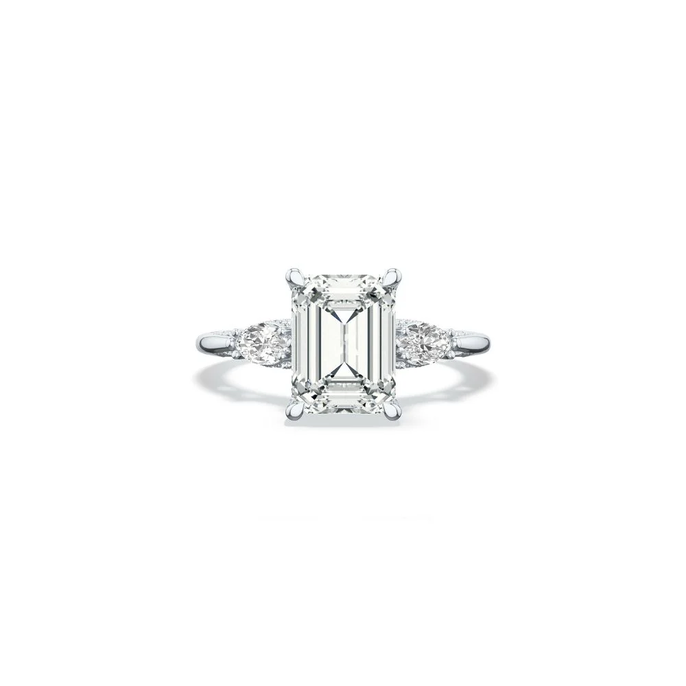 Simply TACORI Three Stone Engagement Ring - Image 3