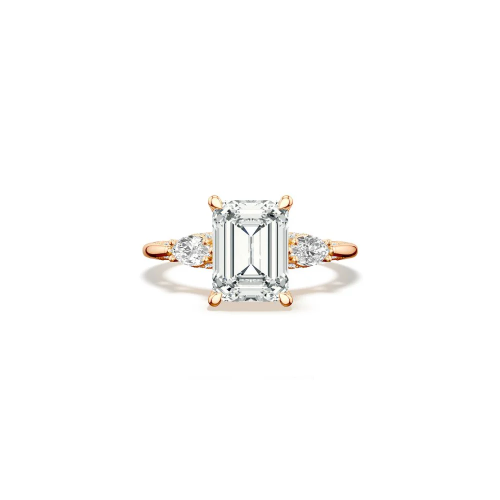 Simply TACORI Three Stone Engagement Ring - Image 4