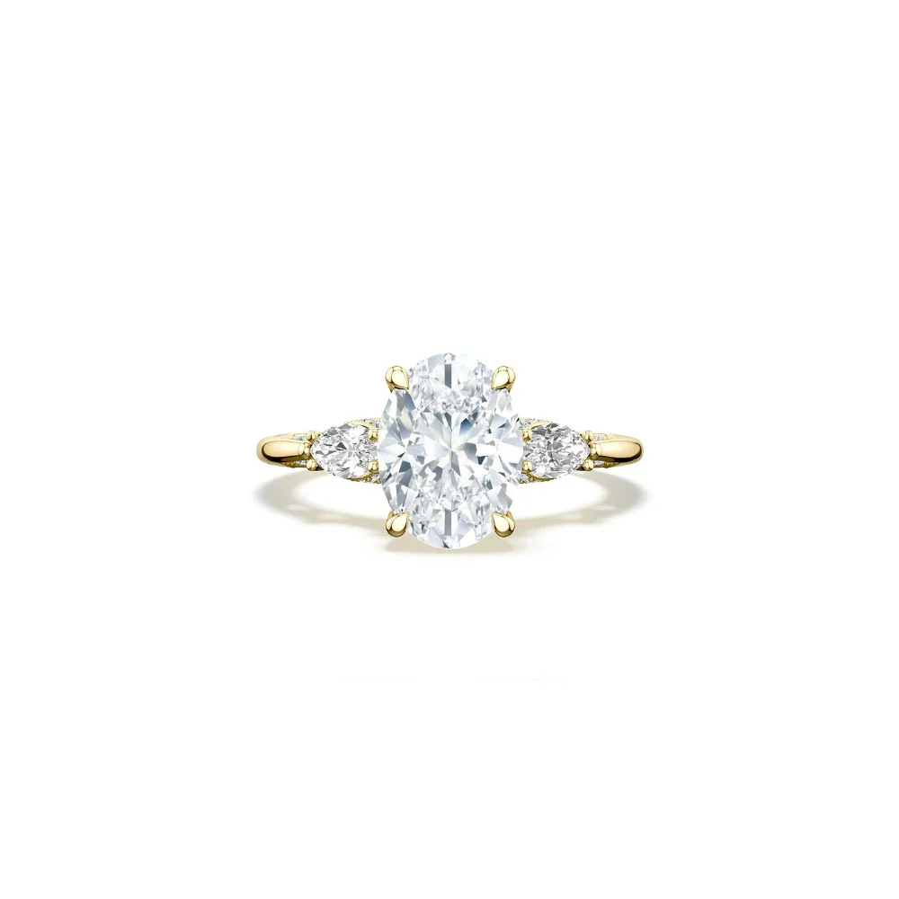 Simply TACORI Three Stone Engagement Ring - Image 5
