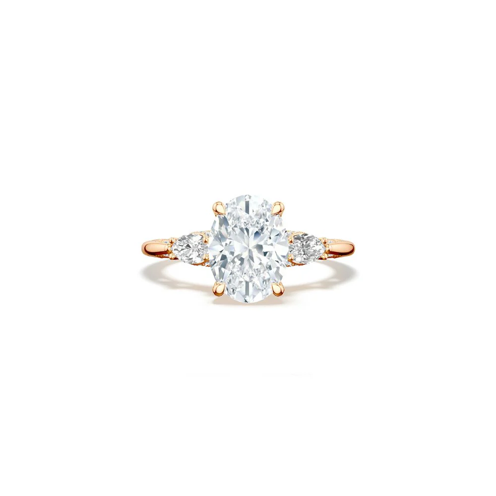 Simply TACORI Three Stone Engagement Ring - Image 6