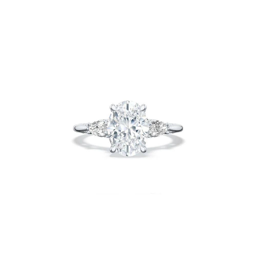 Simply TACORI Three Stone Engagement Ring - Image 7