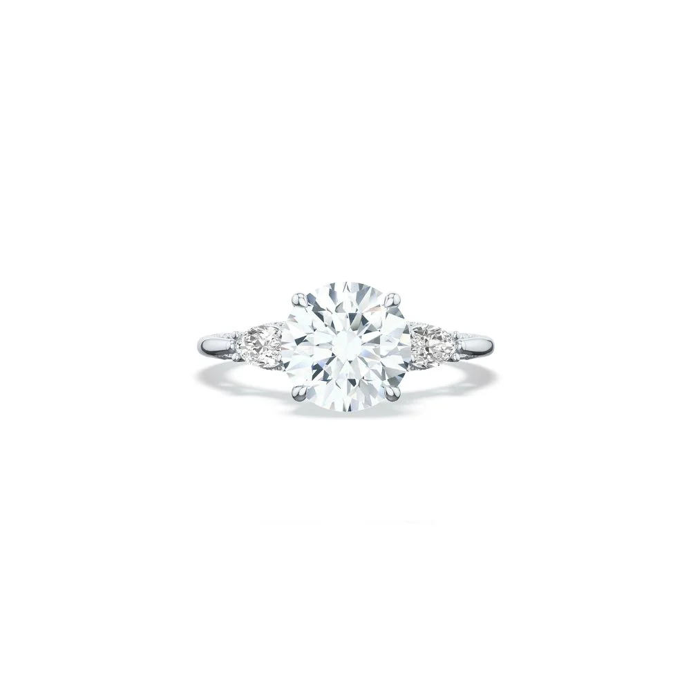 Simply TACORI Three Stone Engagement Ring - Image 8